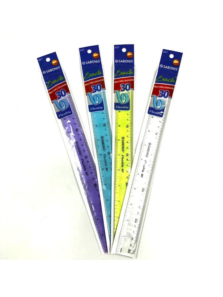 627 REGLA EXACTA FLEXIBLE 30 CMS