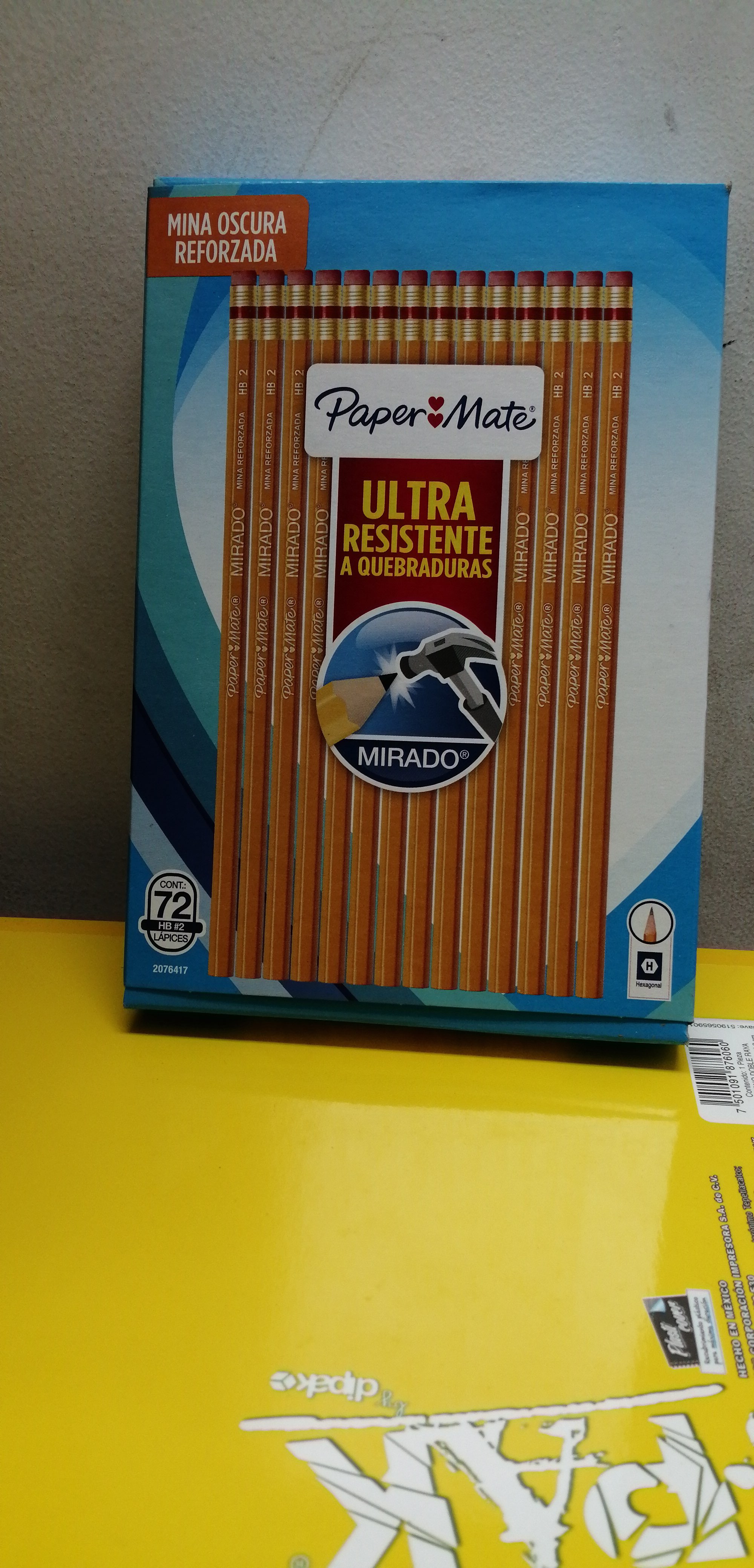 CAJA 72 LAPIZ MIRADO HB 2.5 PAPERMATE BERÓL