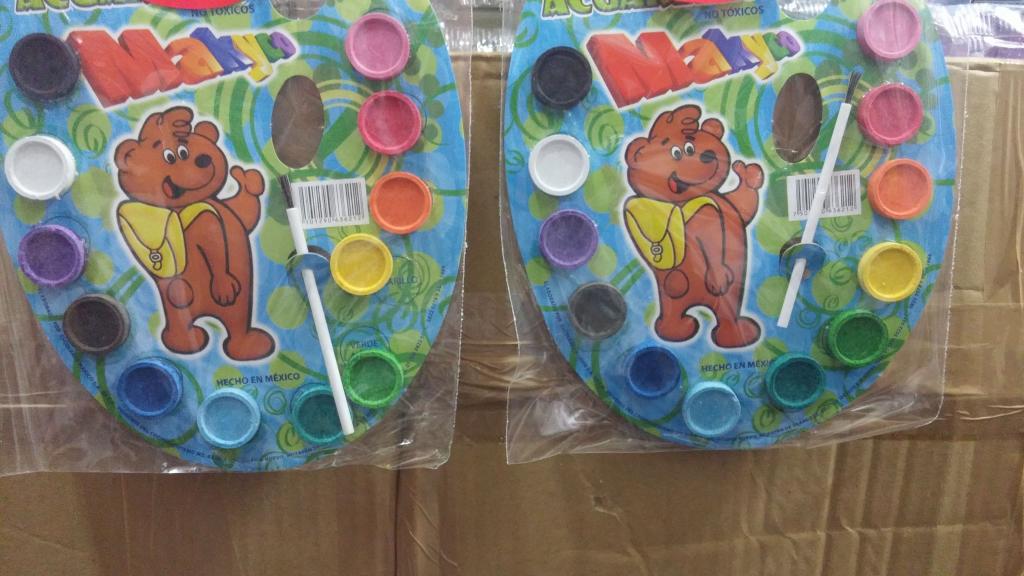 ACUARELAS CON 12 COLORES MAKYCO