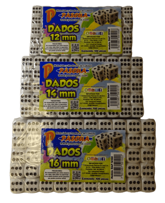 DADOS DE 16 MM