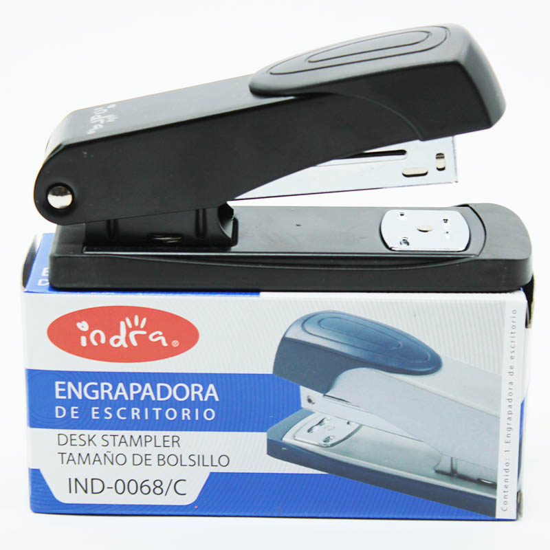 IND0068CENGRAPADORA CHICA DE ESCRITORIO MIDE 11 X 3.5 CMS IND0068C MÍNIMO 12 PIEZAS 01079 $45.00
