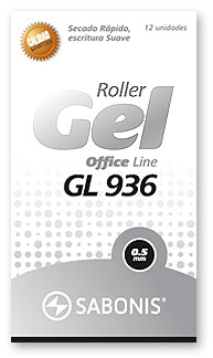 GL936 CAJA 12 PLUMA ROLER 0.5 MM TINTA N, A, R.